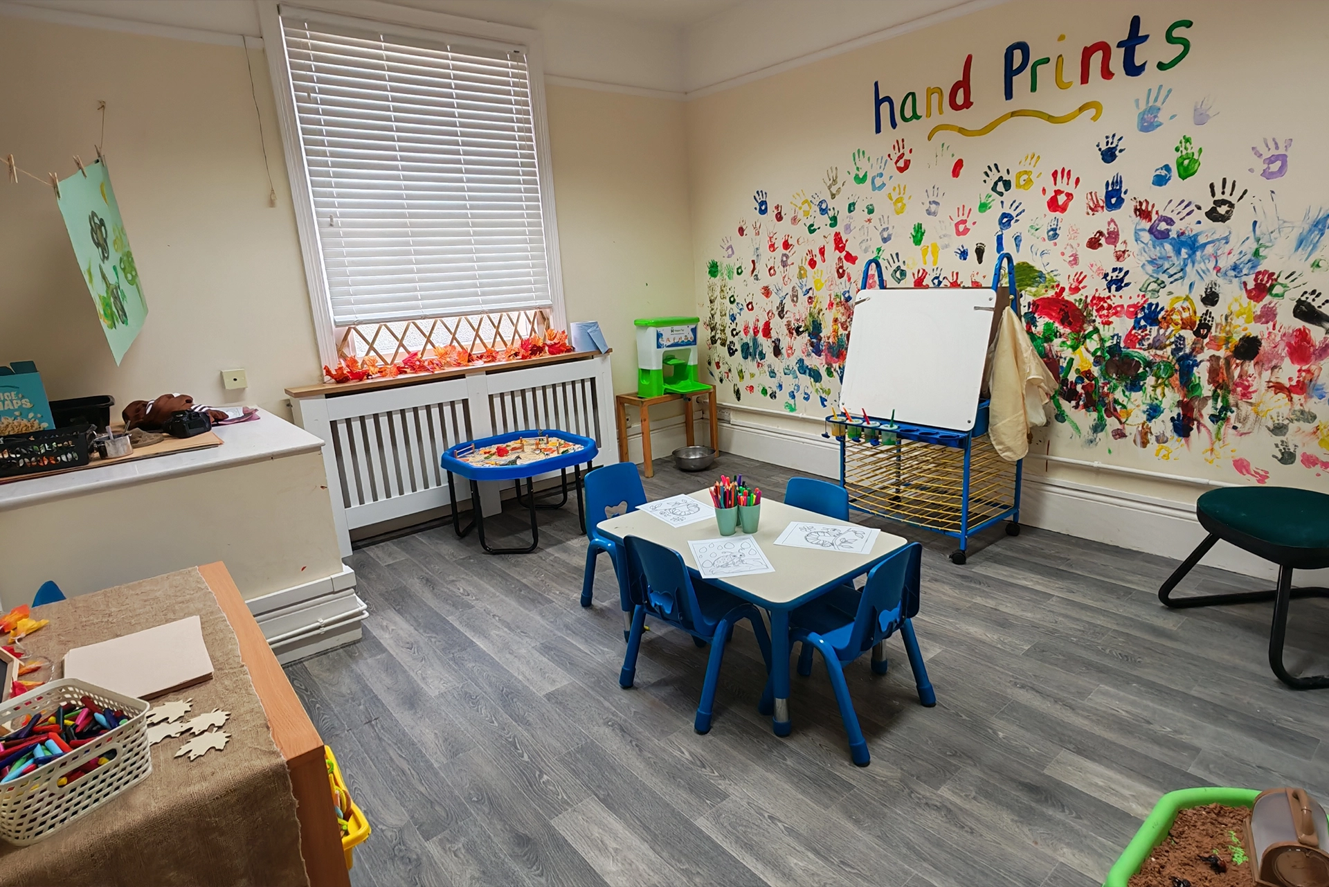 Arts and Crafts room